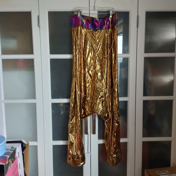  Men's 80's Video Superstar Costume - Picture 7 of 15